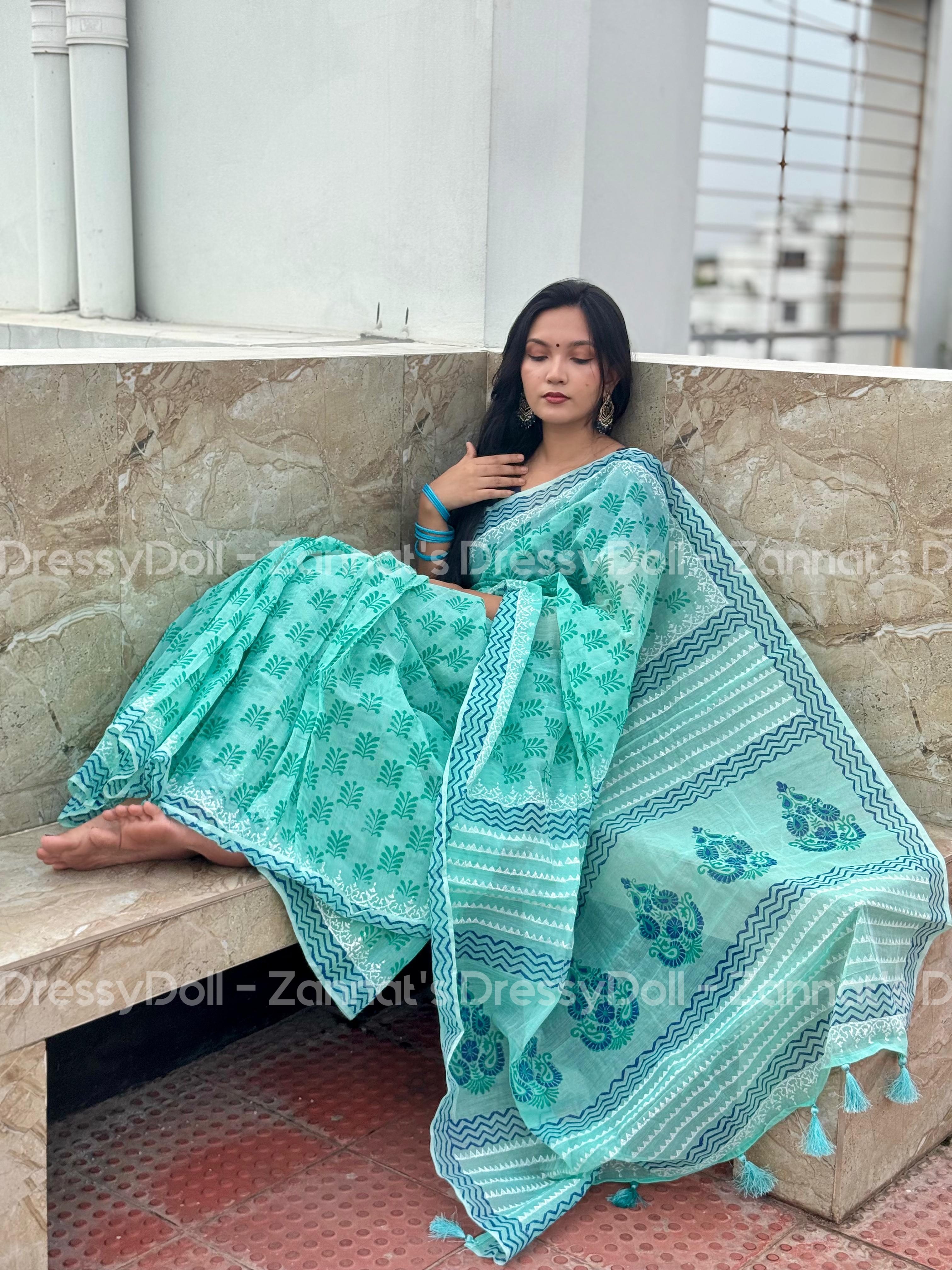 হাফসিল্ক শাড়ি