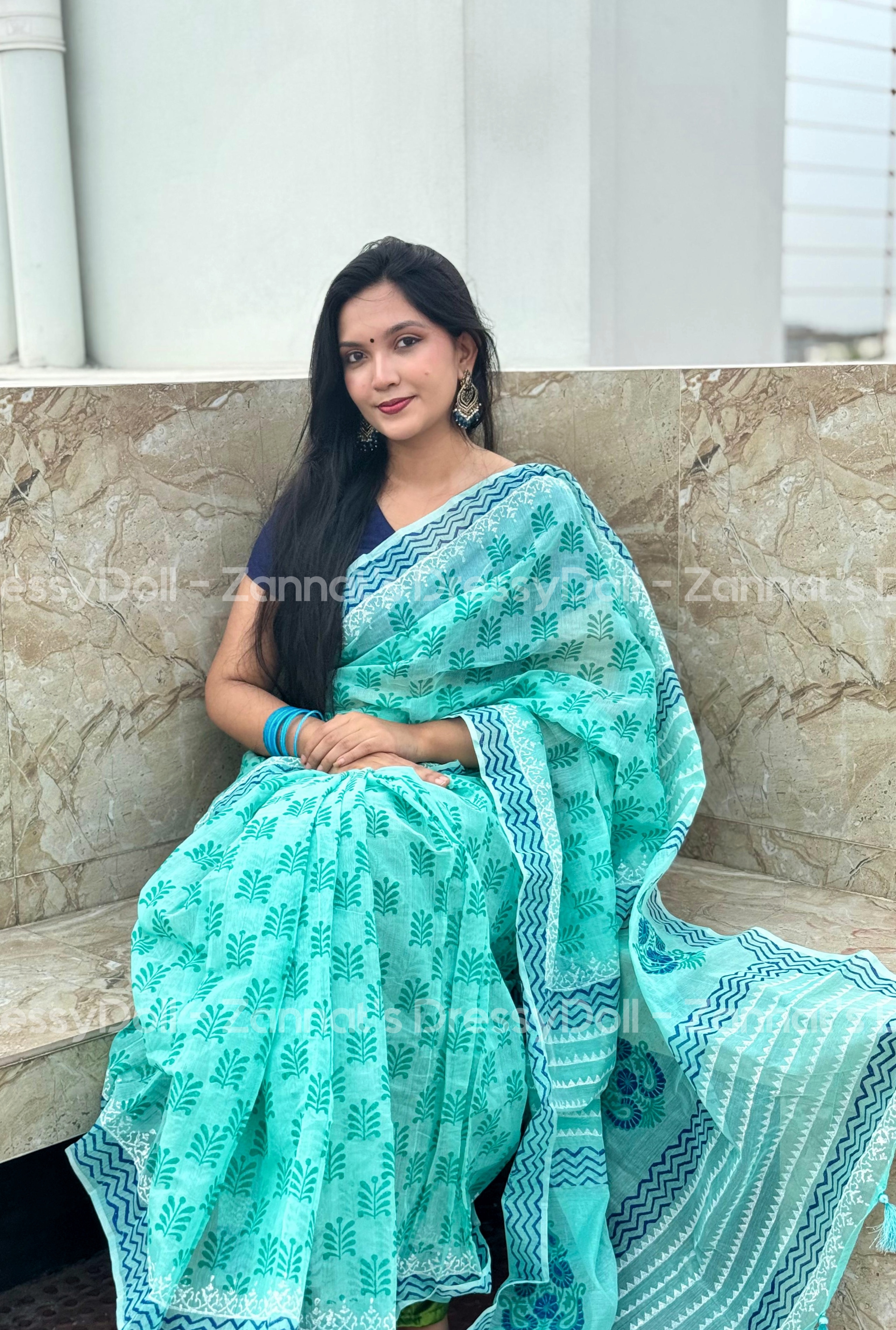 হাফসিল্ক শাড়ি