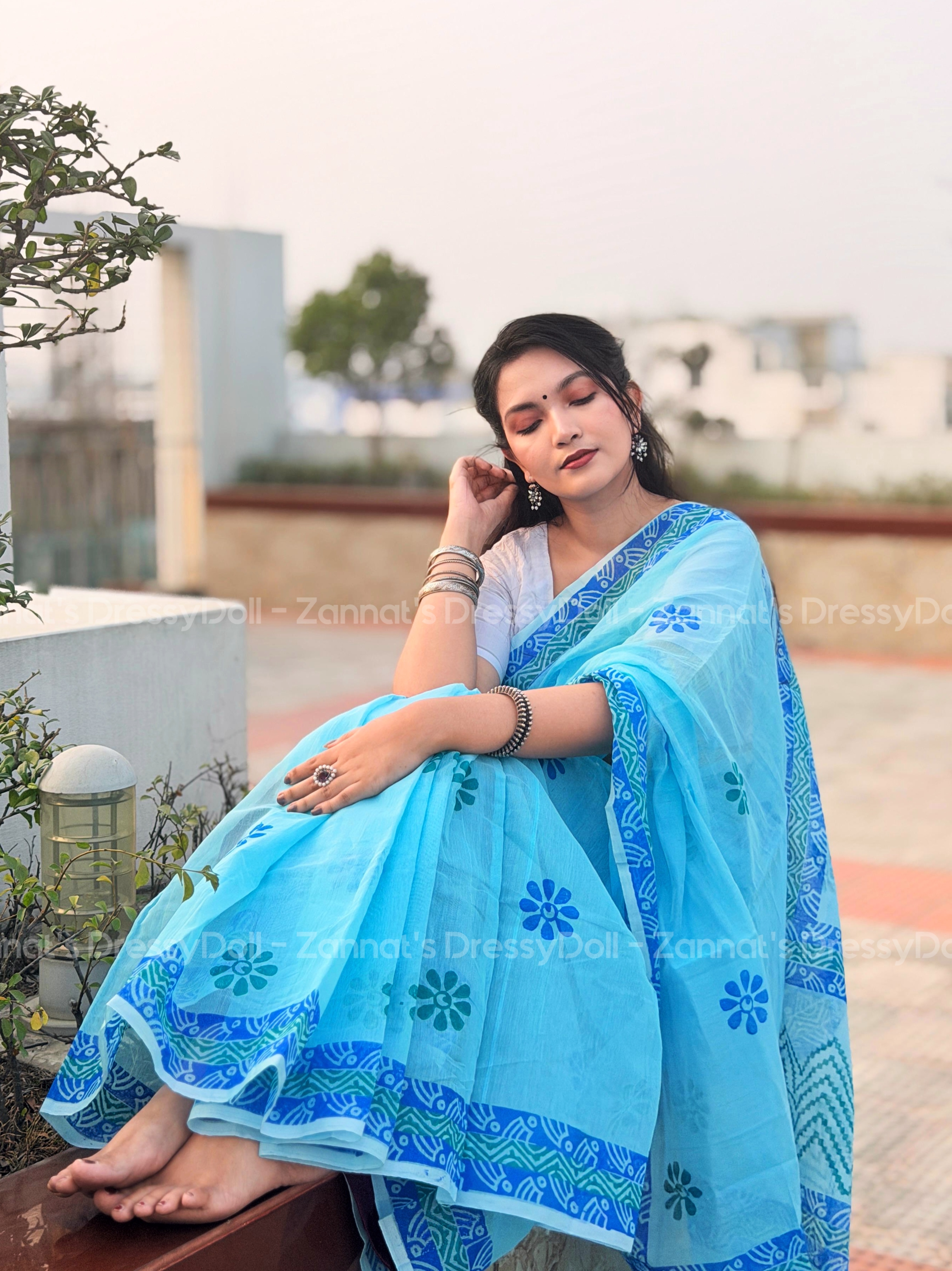 হাফসিল্ক শাড়ি